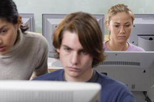 Students in Computer Lab